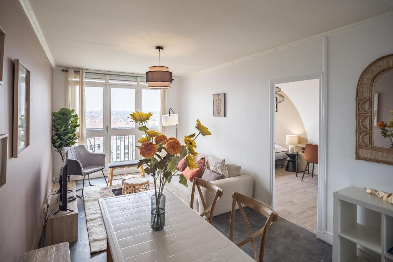 Evasion Urbaine - Vue Panoramique - Proche Gare Leilighet Troyes Eksteriør bilde