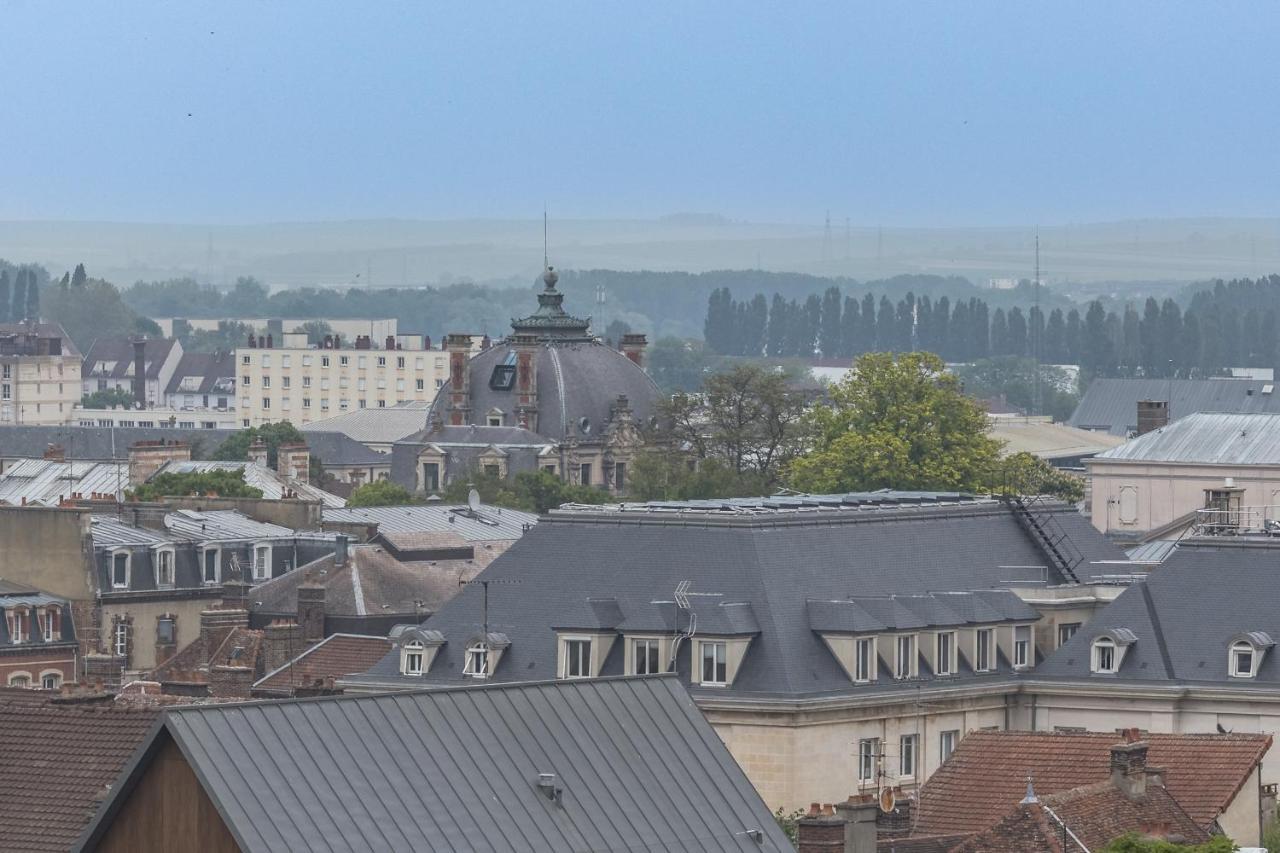 Evasion Urbaine - Vue Panoramique - Proche Gare Leilighet Troyes Eksteriør bilde